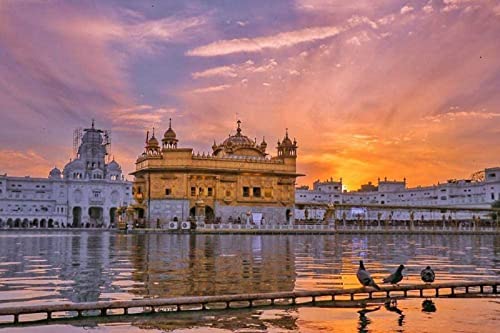 Puzzle Goldener Tempel in der Nähe von Wasser am Abend, klassisches Puzzle für Erwachsene, groß, 500 Teile, 52 x 38 cm Puzzle Goldener Tempel in der Nähe von Wasser am Abend, klassisches Puzzle für Erwachsene, groß, 500 Teile, 52 x 38 cm von AFHMZ