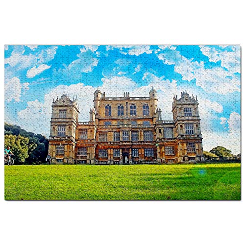 Puzzle Großbritannien, 100 Teile, Großbritannien, England, Wollaton Hall und Park, Nottingham, Puzzlespiel, Kunstwerk, Reisesouvenir, 45,5 x 35,5 cm Puzzle Großbritannien, 100 Teile, Großbritannien, England, Wollaton Hall und Park, Nottingham, Puzzlespiel, Kunstwerk, Reisesouvenir, 45,5 x 35,5 cm von AFHMZ