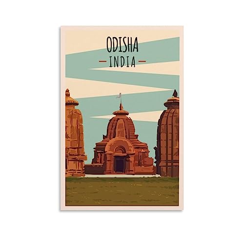 Puzzle Odisha, Indien für Erwachsene, Lernspiel, Herausforderungsspielzeug, 2000 Teile, Puzzle für Erwachsene und Kinder, Lernspiele, Heimdekoration, 100 x 70 cm von AFHMZ