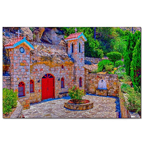 Puzzle Zypern, 300-teiliges Puzzle für Erwachsene und Familien, Reisegeschenk, Souvenir, 38 x 26 cm Puzzle Zypern, 300-teiliges Puzzle für Erwachsene und Familien, Reisegeschenk, Souvenir, 38 x 26 cm von AFHMZ