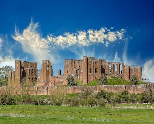 Puzzle für Erwachsene, 200 Teile, Kenilworth Castle, Warwickshire, 35 x 25 cm von AFHMZ