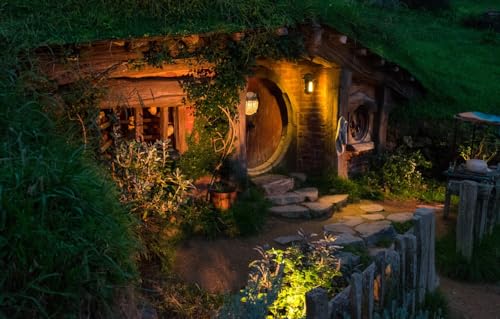 Puzzle für Erwachsene, 200 Teile, Neuseeland, Matamata, Hobbit-Haus, 35 x 25 cm Puzzle für Erwachsene, 200 Teile, Neuseeland, Matamata, Hobbit-Haus, 35 x 25 cm von AFHMZ