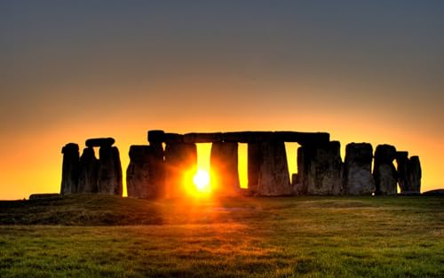 Puzzle für Erwachsene, 200 Teile, Stonehenge, prähistorisches Monument in Wiltshire, England, 35 x 25 cm von AFHMZ