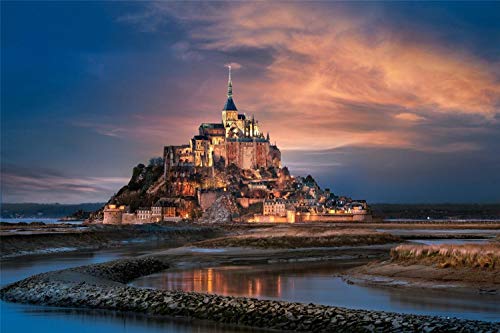 Puzzle für Erwachsene, 300 Teile, Papierpuzzle Normandie, Inselfestung, sehr gutes Lernspiel, 38 x 26 cm Puzzle für Erwachsene, 300 Teile, Papierpuzzle Normandie, Inselfestung, sehr gutes Lernspiel, 38 x 26 cm von AFHMZ