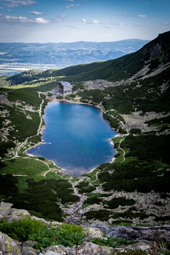 Puzzle für Erwachsene, 300 Teile, Salzbergwerk, Tal, Wielickie-See, Slowakei, Berge, 38 x 26 cm von AFHMZ
