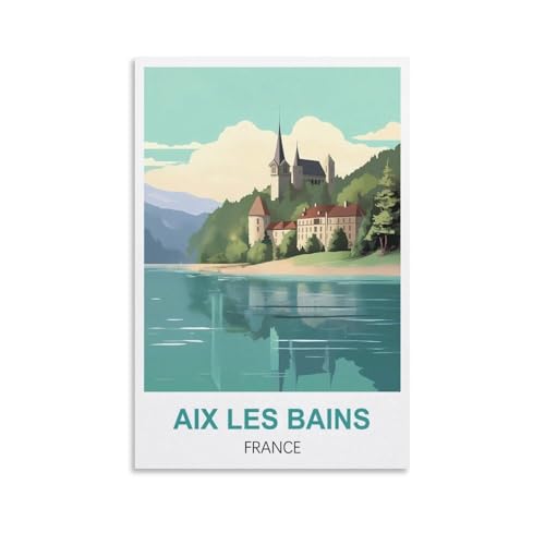 Puzzle für Erwachsene, Aix Les Bains, Frankreich, Puzzle für Erwachsene, Lernspiel, Herausforderungsspielzeug, 2000 Teile, 100 x 70 cm Puzzle für Erwachsene, Aix Les Bains, Frankreich, Puzzle für Erwachsene, Lernspiel, Herausforderungsspielzeug, 2000 Teile, 100 x 70 cm von AFHMZ