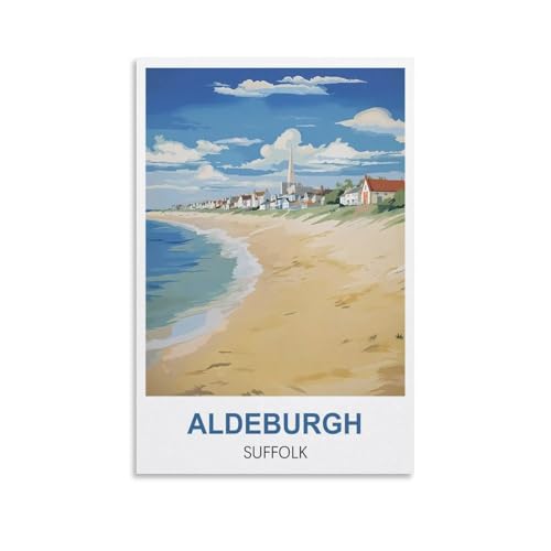 Puzzle für Erwachsene, Aldeburgh Suffolk Poster, Puzzle für Erwachsene, Lernspiel, Herausforderungsspielzeug, 1000 Teile, 70 x 50 cm Puzzle für Erwachsene, Aldeburgh Suffolk Poster, Puzzle für Erwachsene, Lernspiel, Herausforderungsspielzeug, 1000 Teile, 70 x 50 cm von AFHMZ