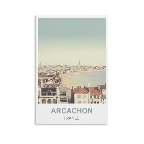 Puzzle für Erwachsene, Arcachon, Frankreich, Puzzle für Erwachsene, Lernspiel, Herausforderungsspielzeug, 2000 Teile, 100 x 70 cm von AFHMZ