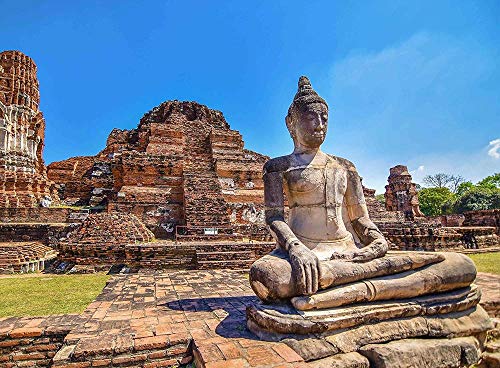 Puzzle für Erwachsene, Buddhismus-Tempel, Ayutthaya, Thailand, 300 Teile, 38 x 26 cm Puzzle für Erwachsene, Buddhismus-Tempel, Ayutthaya, Thailand, 300 Teile, 38 x 26 cm von AFHMZ