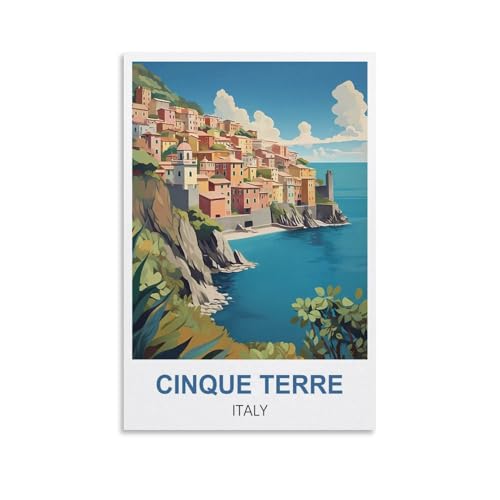 Puzzle für Erwachsene, Cinque Terre, Italien, Poster, Papierpuzzle, 2000 Teile, Spielzeug für Erwachsene, Dekompressionsspiel, 100 x 70 cm von AFHMZ