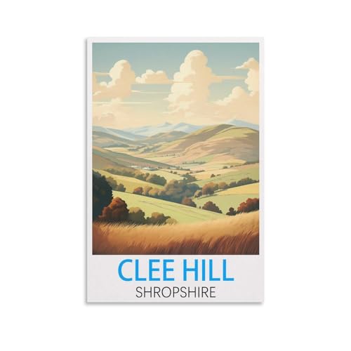 Puzzle für Erwachsene, Clee Hill Shropshire Poster Puzzles für Erwachsene Lernspiel Herausforderungsspielzeug 2000 Teile 100x70cm Puzzle für Erwachsene, Clee Hill Shropshire Poster Puzzles für Erwachsene Lernspiel Herausforderungsspielzeug 2000 Teile 100x70cm von AFHMZ