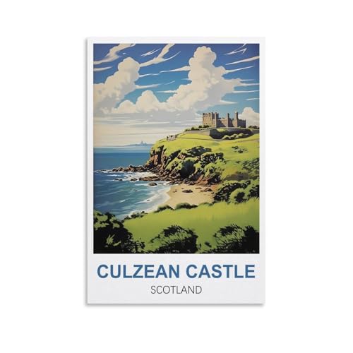 Puzzle für Erwachsene, Culzean Castle, Schottland, Puzzle für Erwachsene, Lernspiel, Herausforderungsspielzeug, 1000 Teile, 70 x 50 cm von AFHMZ