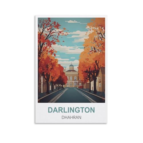 Puzzle für Erwachsene, Darlington Dhahran Puzzles für Erwachsene Lernspiel Herausforderungsspielzeug 1000 Teile 52x38cm von AFHMZ