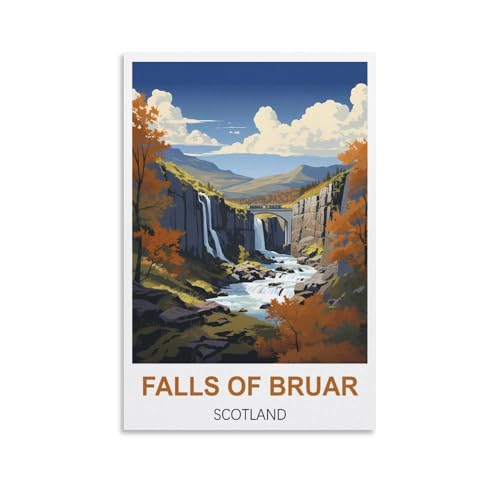 Puzzle für Erwachsene, Falls of Bruar, Schottland-Poster, Puzzle für Erwachsene, Lernspiel, Herausforderungsspielzeug, 1000 Teile, 70 x 50 cm Puzzle für Erwachsene, Falls of Bruar, Schottland-Poster, Puzzle für Erwachsene, Lernspiel, Herausforderungsspielzeug, 1000 Teile, 70 x 50 cm von AFHMZ