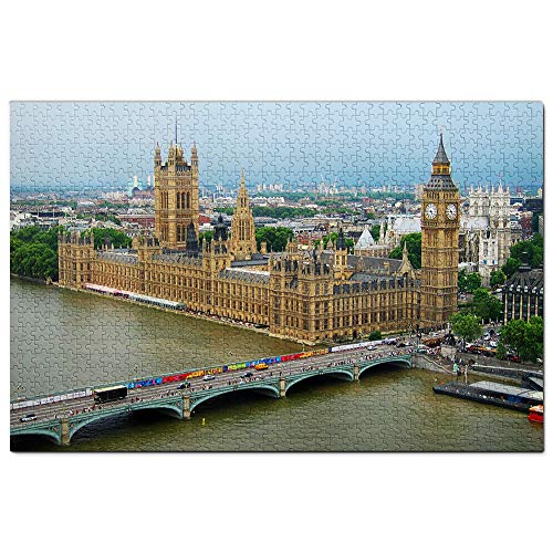 Puzzle für Erwachsene, Großbritannien, England, Houses of Parliament, London, 500 Teile, Reisegeschenk, Souvenir, 52 x 38 cm Puzzle für Erwachsene, Großbritannien, England, Houses of Parliament, London, 500 Teile, Reisegeschenk, Souvenir, 52 x 38 cm von AFHMZ