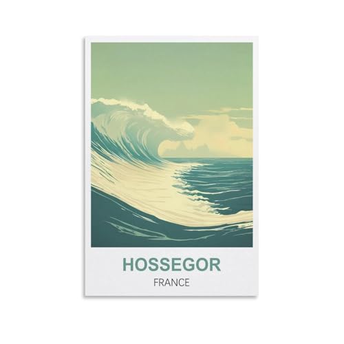 Puzzle für Erwachsene, Hossegor, Frankreich, Papierpuzzle 1000 Teile, Spielzeug für Erwachsene, Dekompressionsspiel, 70 x 50 cm von AFHMZ