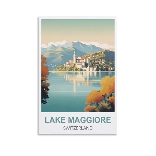 Puzzle für Erwachsene, Lago Maggiore, Schweiz, Puzzles für Erwachsene, Lernspiel, Herausforderungsspielzeug, 2000 Teile, 100 x 70 cm Puzzle für Erwachsene, Lago Maggiore, Schweiz, Puzzles für Erwachsene, Lernspiel, Herausforderungsspielzeug, 2000 Teile, 100 x 70 cm von AFHMZ
