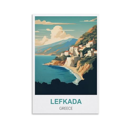 Puzzle für Erwachsene, Lefkada, Griechenland, Poster, Papierpuzzle 2000 Teile, Spielzeug für Erwachsene, Dekompressionsspiel, 100 x 70 cm von AFHMZ