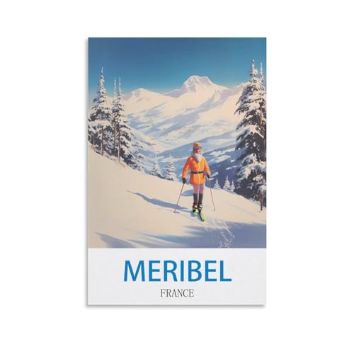 Puzzle für Erwachsene, Meribel, Frankreich, Ski-Puzzles für Erwachsene, Lernspiel, Herausforderungsspielzeug, 2000 Teile, 100 x 70 cm Puzzle für Erwachsene, Meribel, Frankreich, Ski-Puzzles für Erwachsene, Lernspiel, Herausforderungsspielzeug, 2000 Teile, 100 x 70 cm von AFHMZ