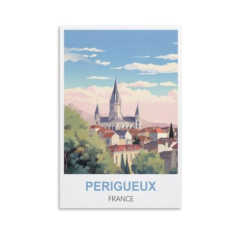 Puzzle für Erwachsene, Perigueux, Frankreich-Poster, Papierpuzzle 1000 Teile, Spielzeug für Erwachsene, Dekompressionsspiel, 70 x 50 cm von AFHMZ
