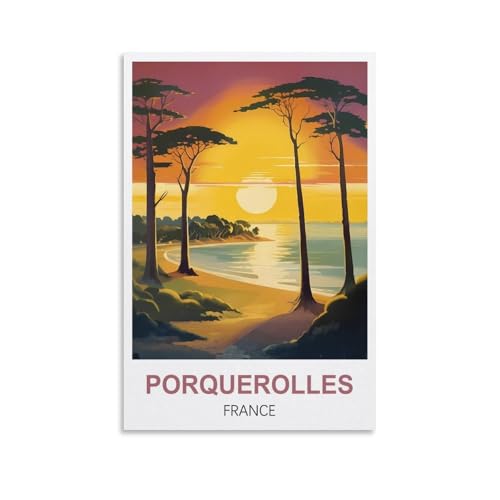Puzzle für Erwachsene, Porquerolles, Frankreich, Papierpuzzle 1000 Teile, Spielzeug für Erwachsene, Dekompressionsspiel, 70 x 50 cm von AFHMZ