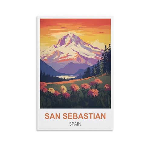 Puzzle für Erwachsene, San Sebastian, Spanien, Poster, Papierpuzzle 2000 Teile, Spielzeug für Erwachsene, Dekompressionsspiel, 100 x 70 cm von AFHMZ