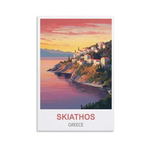Puzzle für Erwachsene, Skiathos, Griechenland, Poster, Papierpuzzle 2000 Teile, Spielzeug für Erwachsene, Dekompressionsspiel, 100 x 70 cm von AFHMZ
