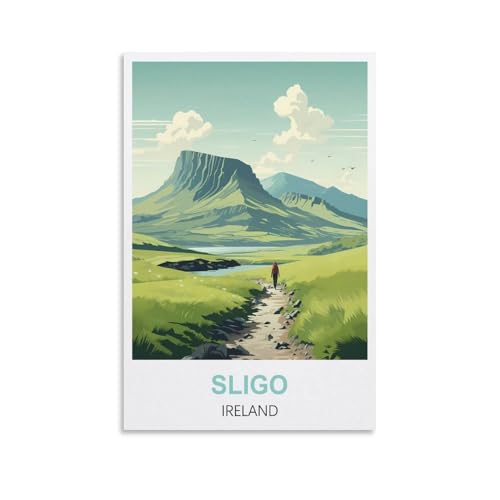 Puzzle für Erwachsene, Sligo, Irland-Poster, Papierpuzzle 1000 Teile, Spielzeug für Erwachsene, Dekompressionsspiel, 52 x 38 cm von AFHMZ