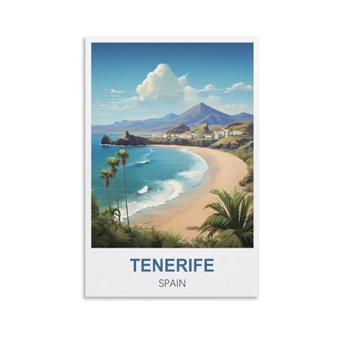 Puzzle für Erwachsene, Teneriffa, Spanien, Poster, Papierpuzzle 2000 Teile, Spielzeug für Erwachsene, Dekompressionsspiel, 100 x 70 cm von AFHMZ