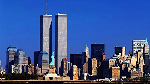 Puzzle für Erwachsene 100 Teile World Trade Center New York DIY Art 45,5 x 35,5CM von AFHMZ