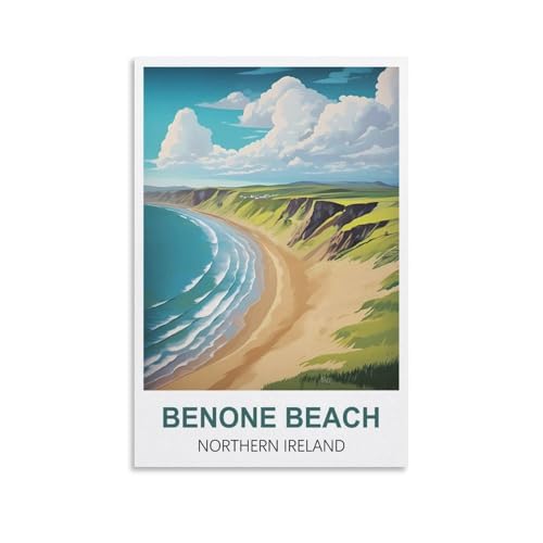 Puzzle für Erwachsene 1000, Benone Beach, Nordirland, Puzzle 1000 Teile für Erwachsene, anspruchsvolle Puzzlespiele, Puzzle für Erwachsene, 52 x 38 cm Puzzle für Erwachsene 1000, Benone Beach, Nordirland, Puzzle 1000 Teile für Erwachsene, anspruchsvolle Puzzlespiele, Puzzle für Erwachsene, 52 x 38 cm von AFHMZ