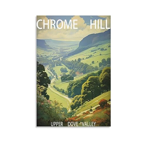 Puzzle für Erwachsene 1000, Chrome Hill Upper Dove Valley, Puzzle 1000 Teile für Erwachsene, anspruchsvolle Puzzlespiele, Puzzle für Erwachsene, 38 x 26 cm von AFHMZ