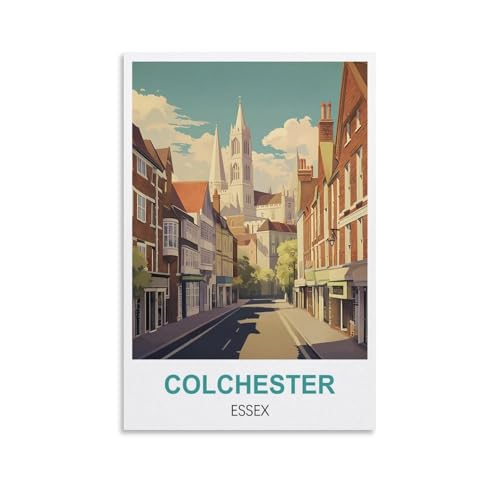 Puzzle für Erwachsene 1000, Colchester, Essex, Puzzle 1000 Teile für Erwachsene, anspruchsvolle Puzzlespiele, Puzzle für Erwachsene, 38 x 26 cm von AFHMZ