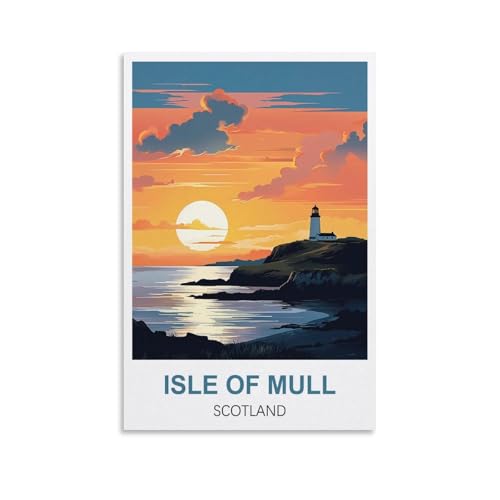 Puzzle für Erwachsene 1000, Isle of Mull, Schottland, Puzzle 1000 Teile für Erwachsene, anspruchsvolle Puzzlespiele, Puzzle für Erwachsene, 38 x 26 cm von AFHMZ