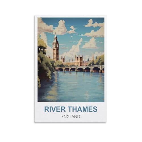Puzzle für Erwachsene 1000, Poster zur Themse in England, Puzzle 1000 Teile für Erwachsene, anspruchsvolle Puzzlespiele, Puzzle für Erwachsene, 70 x 50 cm Puzzle für Erwachsene 1000, Poster zur Themse in England, Puzzle 1000 Teile für Erwachsene, anspruchsvolle Puzzlespiele, Puzzle für Erwachsene, 70 x 50 cm von AFHMZ