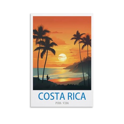 Puzzle für Erwachsene 1000 Costa Rica Pura Vida Surf, Puzzles für Erwachsene, anspruchsvolle Puzzles, Puzzlespiel für die ganze Frau, Geschenke für Männer, 70 x 50 cm von AFHMZ