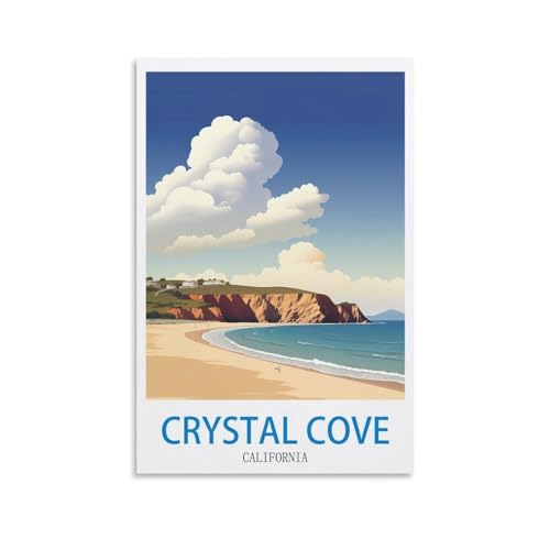 Puzzle für Erwachsene 1000 Crystal Cove, Kalifornien, Puzzle 1000 Teile für Erwachsene, anspruchsvolle Puzzlespiele, Puzzle für Erwachsene, 52 x 38 cm von AFHMZ