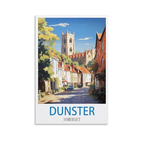 Puzzle für Erwachsene 1000 Dunster Somerset, Puzzles für Erwachsene, anspruchsvolle Puzzles, Puzzlespiel für die ganze Frau, Geschenke für Männer, 70 x 50 cm Puzzle für Erwachsene 1000 Dunster Somerset, Puzzles für Erwachsene, anspruchsvolle Puzzles, Puzzlespiel für die ganze Frau, Geschenke für Männer, 70 x 50 cm von AFHMZ