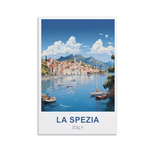 Puzzle für Erwachsene 1000 La Spezia, Italien, Puzzle 1000 Teile für Erwachsene, anspruchsvolle Puzzlespiele, Puzzle für Erwachsene, 70 x 50 cm von AFHMZ