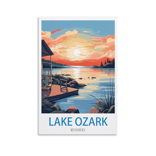 Puzzle für Erwachsene 1000 Lake Ozark Missouri, Puzzles für Erwachsene, anspruchsvolle Puzzles, Puzzlespiel für die ganze Frau, Geschenke für Männer, 70 x 50 cm Puzzle für Erwachsene 1000 Lake Ozark Missouri, Puzzles für Erwachsene, anspruchsvolle Puzzles, Puzzlespiel für die ganze Frau, Geschenke für Männer, 70 x 50 cm von AFHMZ