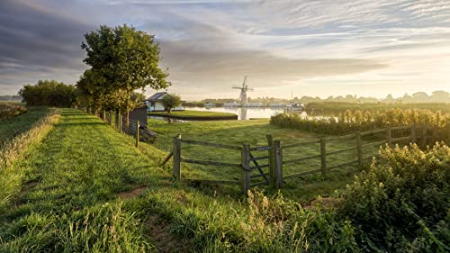 Puzzle für Erwachsene 1000 Teile The Broads National Park, Norfolk, England 38x26CM von AFHMZ
