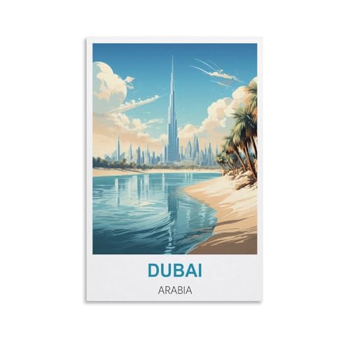 Puzzle für Erwachsene 2000, Dubai-Arabien-Poster, Puzzle 2000 Teile für Erwachsene, anspruchsvolle Puzzlespiele, Puzzle für Erwachsene, 100 x 70 cm Puzzle für Erwachsene 2000, Dubai-Arabien-Poster, Puzzle 2000 Teile für Erwachsene, anspruchsvolle Puzzlespiele, Puzzle für Erwachsene, 100 x 70 cm von AFHMZ