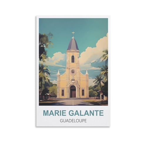 Puzzle für Erwachsene 2000, Marie Galante Guadeloupe Puzzle 2000 Teile für Erwachsene, anspruchsvolle Puzzlespiele, Puzzle für Erwachsene, 100 x 70 cm von AFHMZ