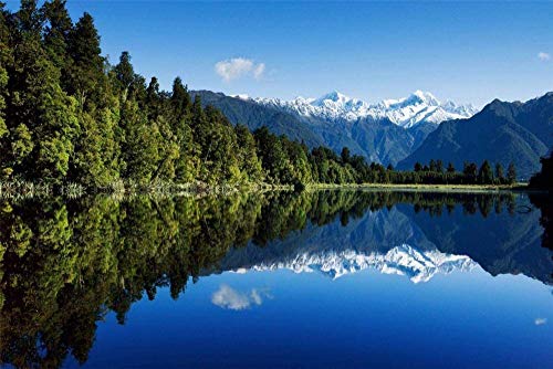 Puzzle für Erwachsene 2000 Teile Neuseeland Berge See Wald Puzzles Spielzeugspiel Entdecken Sie Kreativität und Problemlösung 100x70CM von AFHMZ