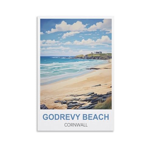 Puzzle für Erwachsene Godrevy Beach Cornwall Puzzles für Erwachsene Lernspiel Herausforderungsspielzeug 1000 Teile 52x38CM Puzzle für Erwachsene Godrevy Beach Cornwall Puzzles für Erwachsene Lernspiel Herausforderungsspielzeug 1000 Teile 52x38CM von AFHMZ