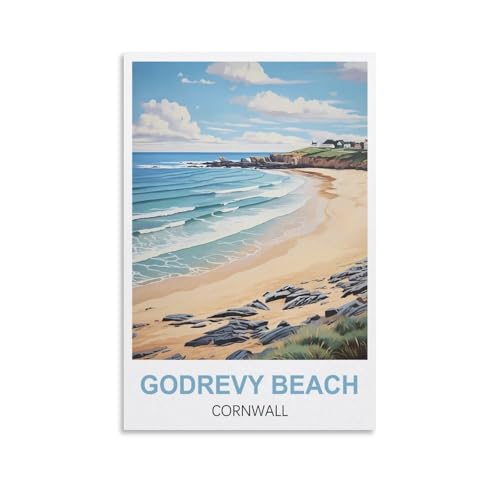 Puzzle für Erwachsene Godrevy Beach Cornwall Puzzles für Erwachsene Lernspiel Herausforderungsspielzeug 1000 Teile 52x38CM Puzzle für Erwachsene Godrevy Beach Cornwall Puzzles für Erwachsene Lernspiel Herausforderungsspielzeug 1000 Teile 52x38CM von AFHMZ