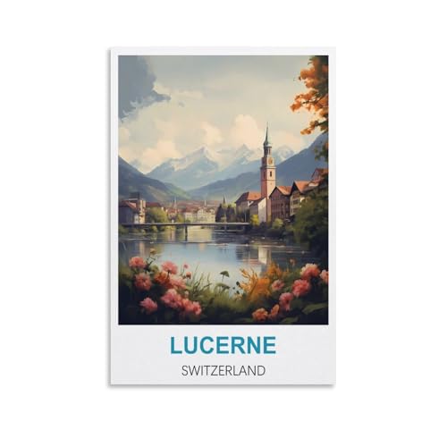 Puzzle für Erwachsene Luzern, Schweiz, Puzzle für Erwachsene, Lernspiel, Herausforderungsspielzeug, 1000 Teile, 70 x 50 cm Puzzle für Erwachsene Luzern, Schweiz, Puzzle für Erwachsene, Lernspiel, Herausforderungsspielzeug, 1000 Teile, 70 x 50 cm von AFHMZ
