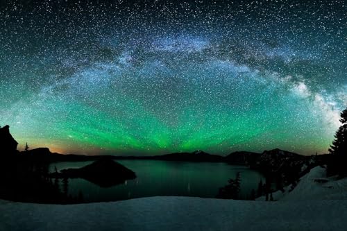 Puzzle für Erwachsene Wunderschöne Nordlichter in Island Grüne Aurora 70x50CM Puzzle für Erwachsene Wunderschöne Nordlichter in Island Grüne Aurora 70x50CM von AFHMZ