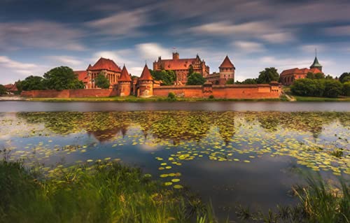 Puzzle für Jungen, 2000 Teile, Naturschönheiten, Polen, Malbork, Schloss Marienburg, Fluss Nogart, 100 x 70 cm Puzzle für Jungen, 2000 Teile, Naturschönheiten, Polen, Malbork, Schloss Marienburg, Fluss Nogart, 100 x 70 cm von AFHMZ