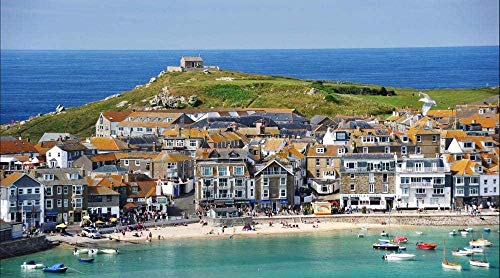 Puzzle mit 1000 Teilen für Erwachsene, St. Ives, Cornwall, für Sie, 70 x 50 cm Puzzle mit 1000 Teilen für Erwachsene, St. Ives, Cornwall, für Sie, 70 x 50 cm von AFHMZ